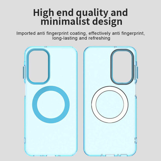 Θήκη MagSafe για Samsung Galaxy A27 5G, Techsuit, CandyCase, Μπλε