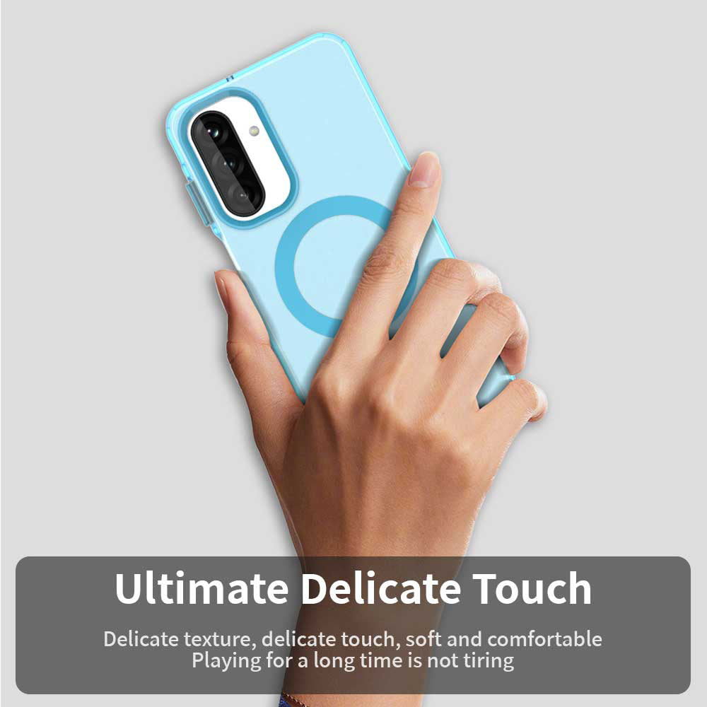 Θήκη MagSafe για Samsung Galaxy A27 5G, Techsuit, CandyCase, Μπλε