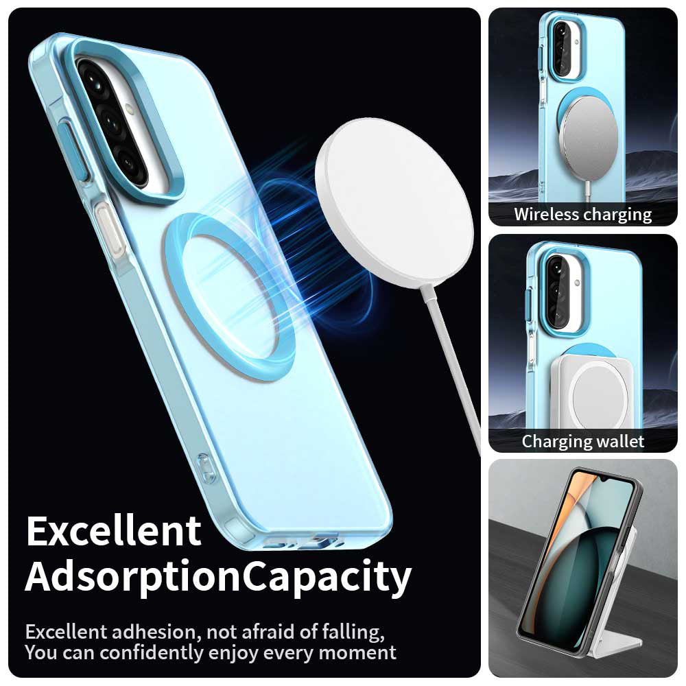 Θήκη MagSafe για Samsung Galaxy A27 5G, Techsuit, CandyCase, Μπλε