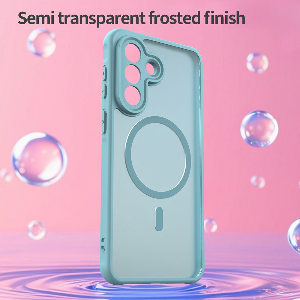 Θήκη MagSafe για Samsung Galaxy A27 5G, Techsuit, HaloFrost II, Ανοιχτό Πράσινο