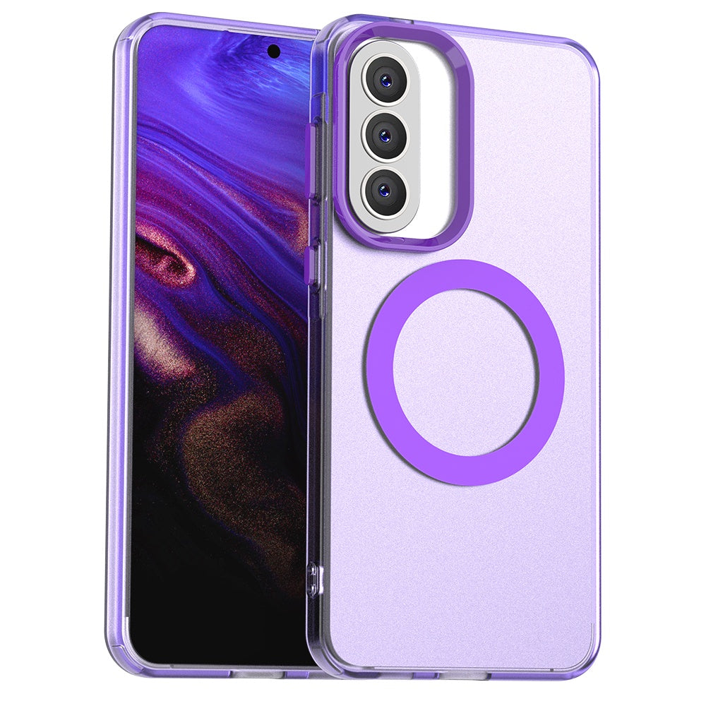 Θήκη MagSafe για Samsung Galaxy A57 5G, Techsuit, CandyCase, Μωβ