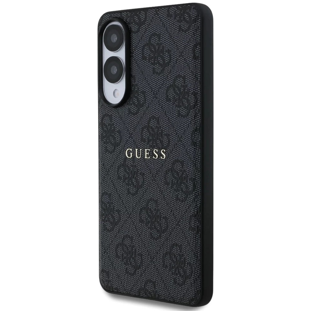 Θήκη MagSafe για Samsung Galaxy S25 Edge S937, Guess, 4G Ring Classic Logo, Μαύρη