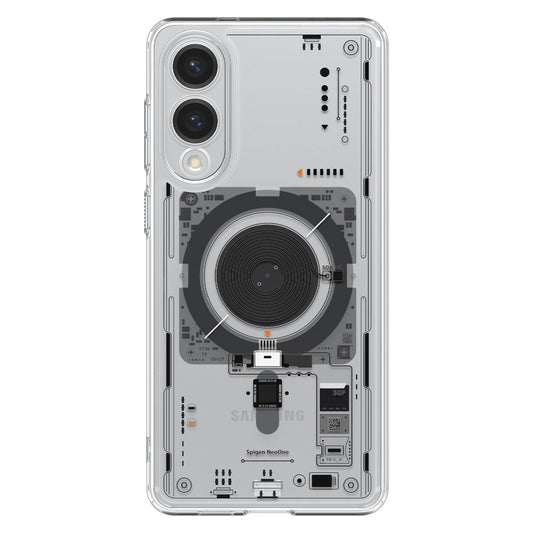 Θήκη MagSafe για Samsung Galaxy S25 Edge S937, Spigen, Ultra Hybrid Neo One, Διάφανη ACS09416