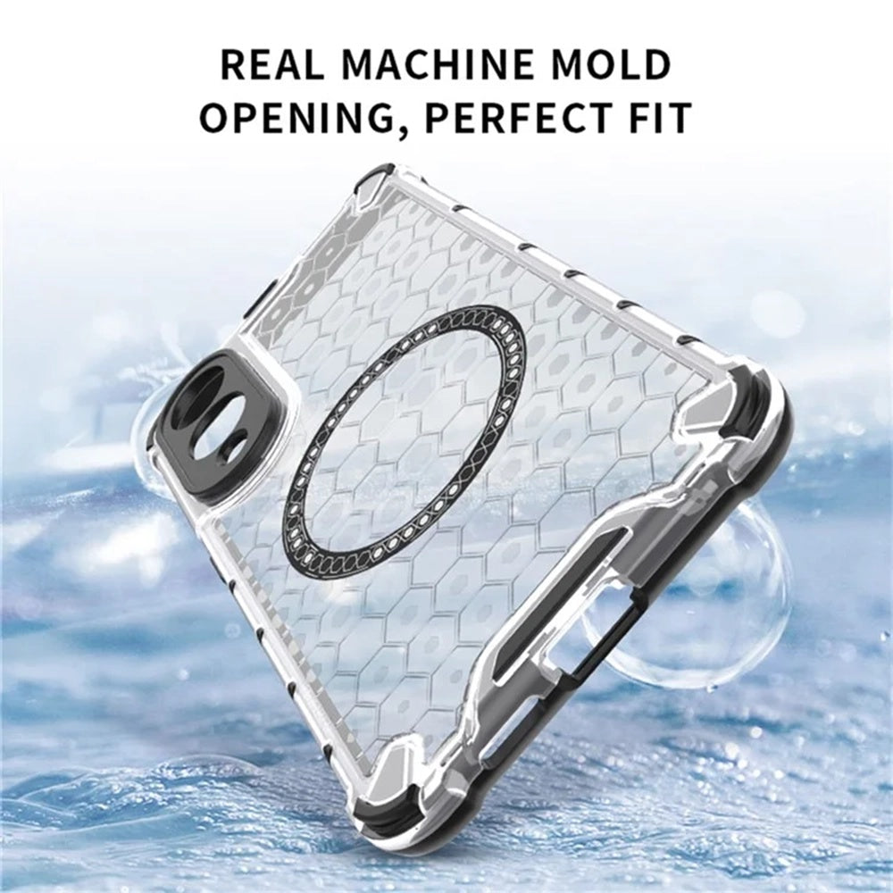 Θήκη MagSafe για Samsung Galaxy S25 Edge S937, Techsuit, HoneyComb Shield, Μαύρο