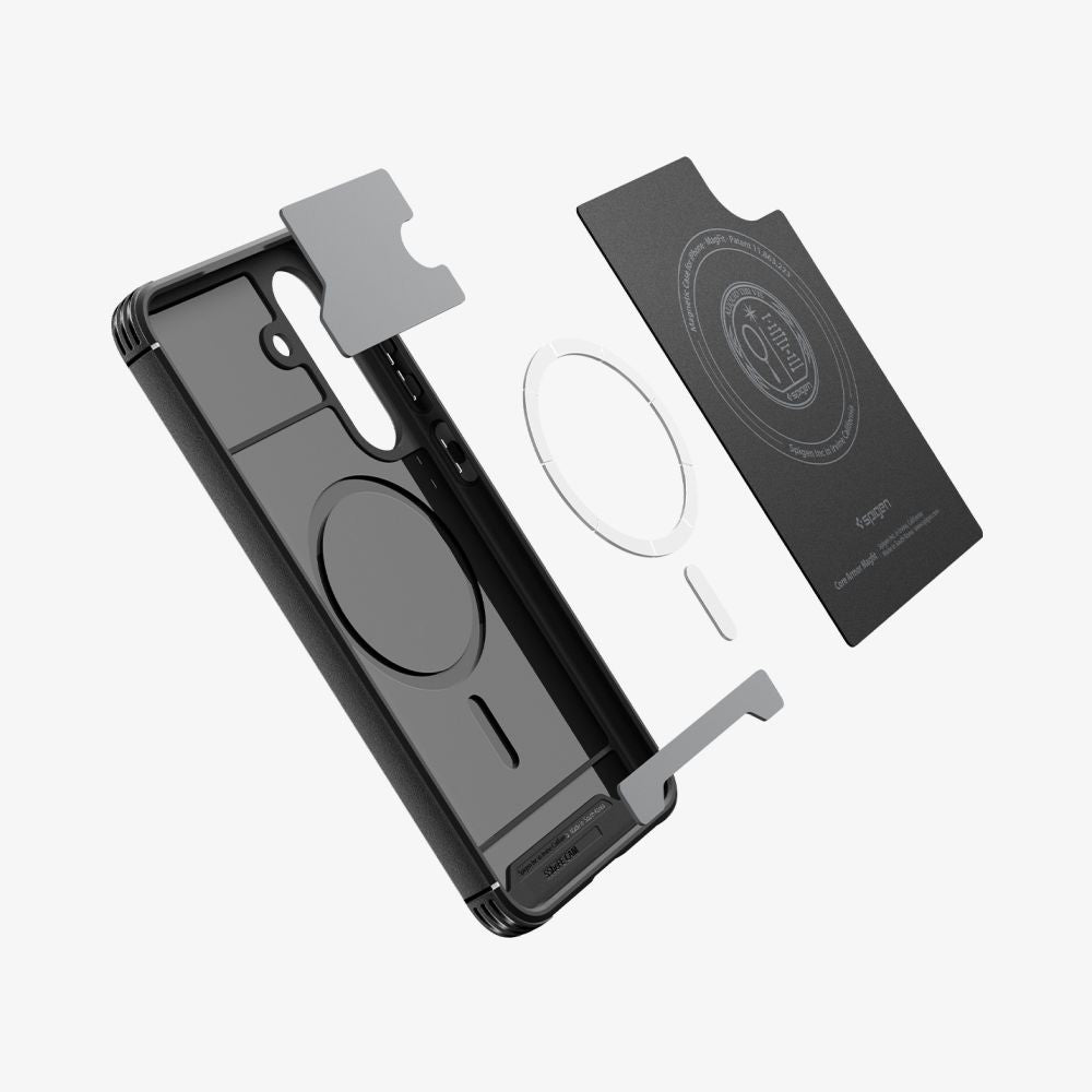 Θήκη MagSafe για Samsung Galaxy S25 FE, Spigen, Core Armor, Ματ Μαύρη ACS10021