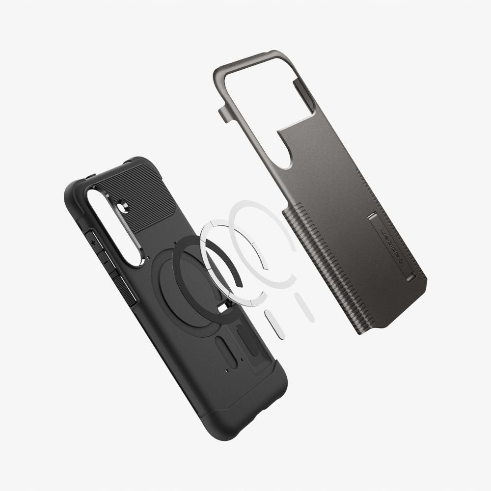 Θήκη MagSafe για Samsung Galaxy S25 FE, Spigen, Slim Armor, Γκρι ACS10230