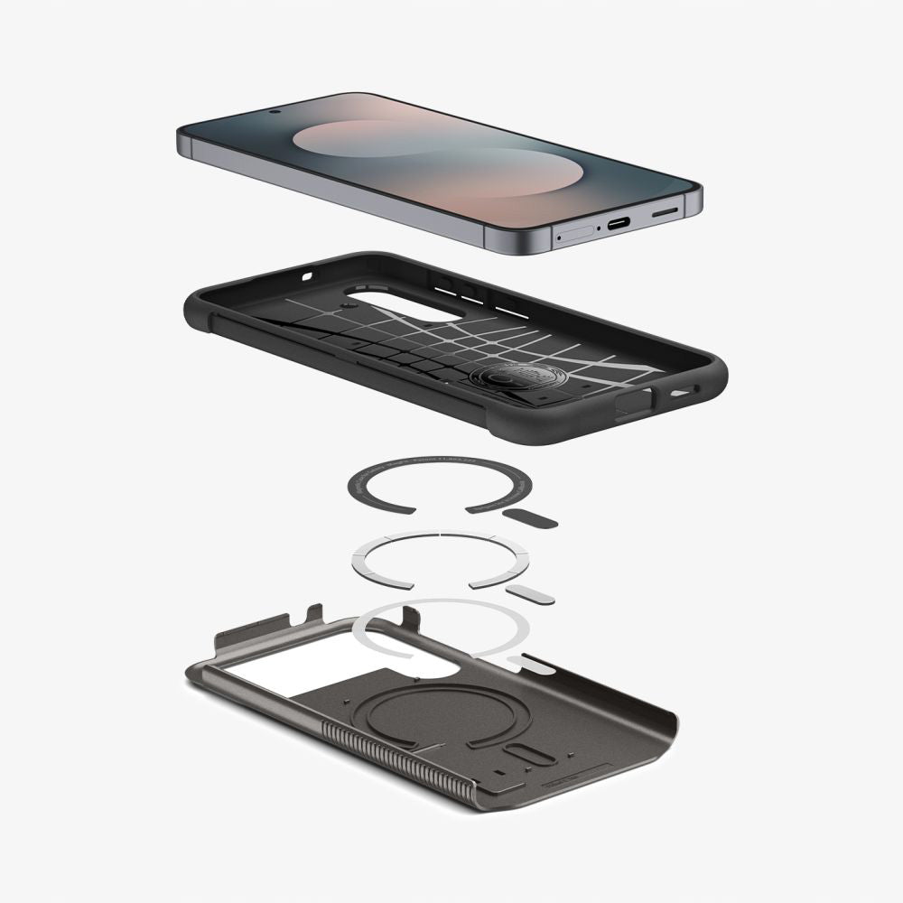 Θήκη MagSafe για Samsung Galaxy S25 FE, Spigen, Slim Armor, Γκρι ACS10230