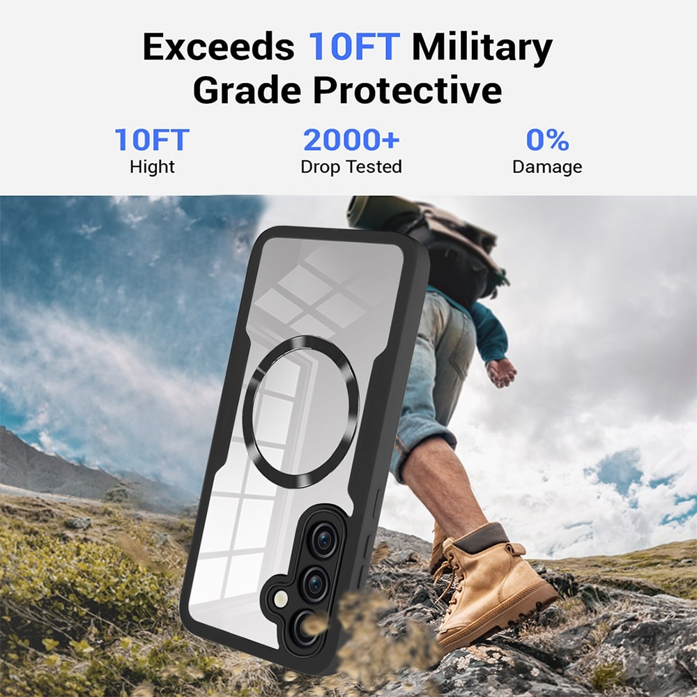 Θήκη MagSafe για Samsung Galaxy S25+ S936, Techsuit, ColorVerse 360, Ροζ