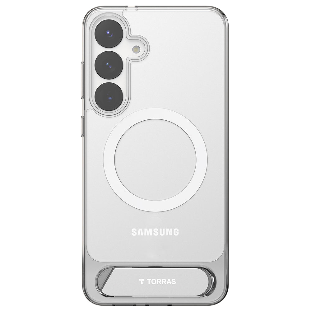 Θήκη MagSafe για Samsung Galaxy S25+ S936, Torras, Pstand, Διαφανής