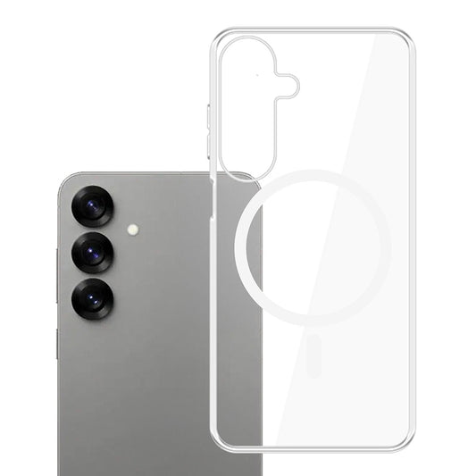 Θήκη MagSafe για Samsung Galaxy S25 S931, 3MK, Clear MagCase, Διαφανής