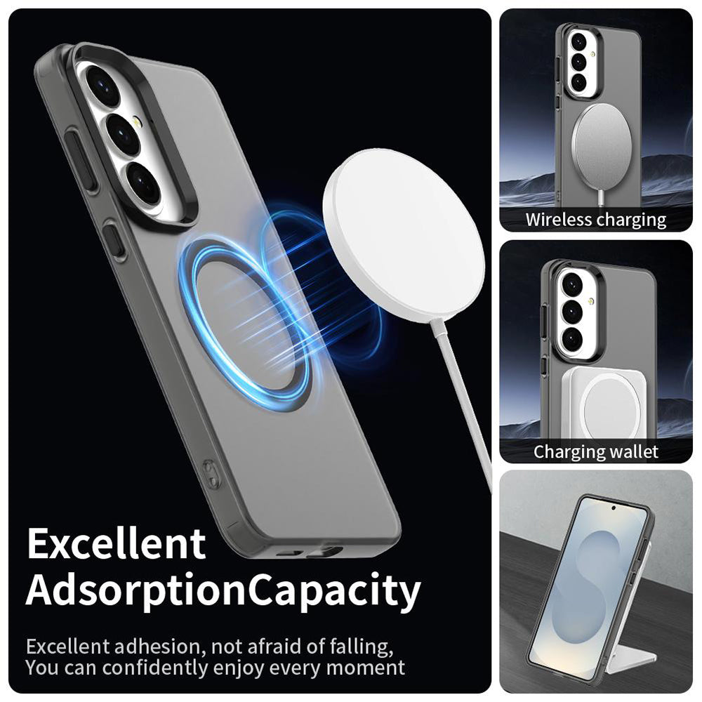 Θήκη MagSafe για Samsung Galaxy S26 FE S741, Techsuit, CandyCase, Μαύρη