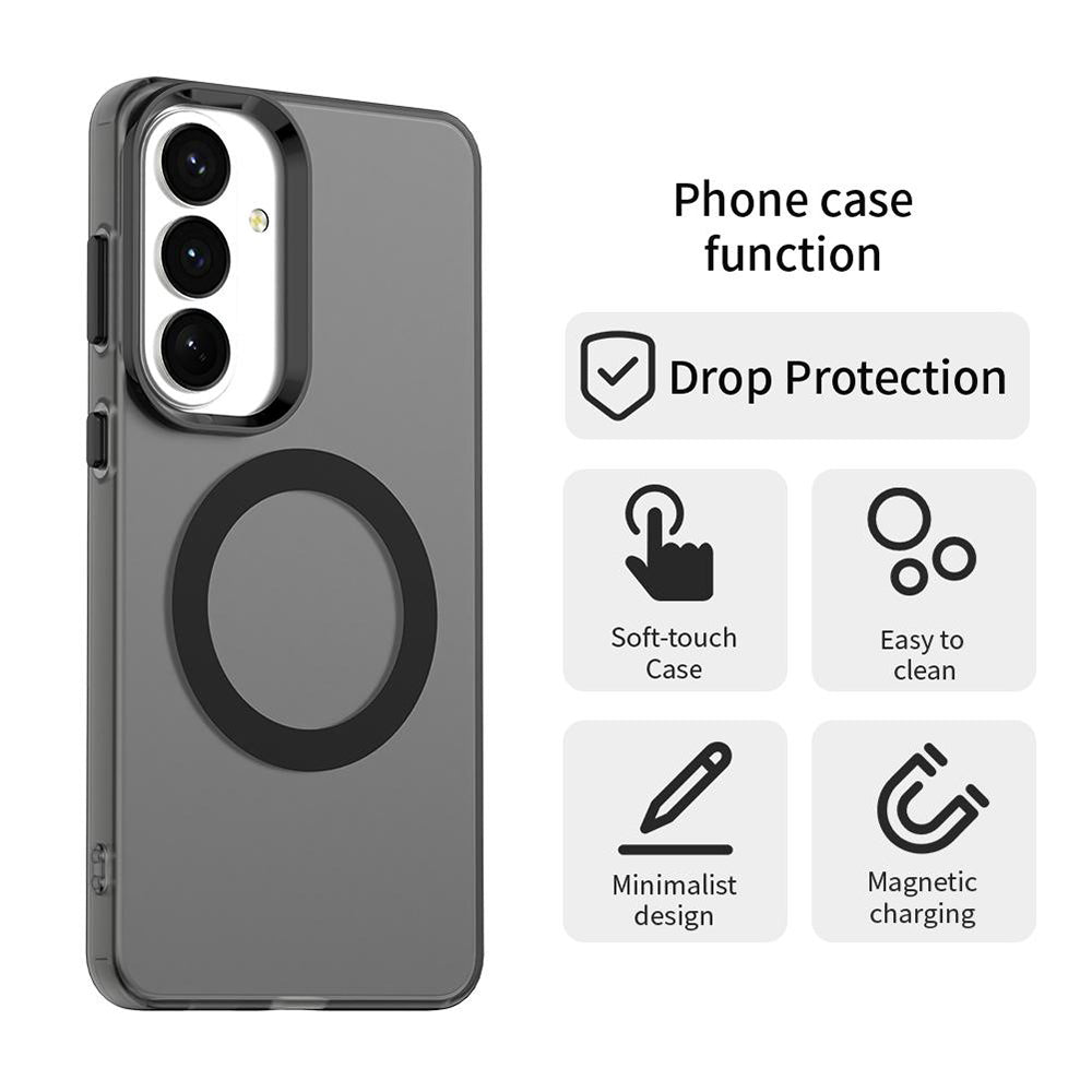 Θήκη MagSafe για Samsung Galaxy S26 FE S741, Techsuit, CandyCase, Μαύρη
