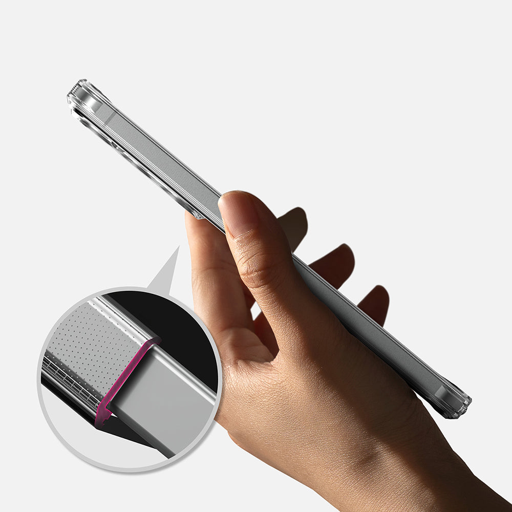 Θήκη MagSafe για Samsung Galaxy S26 Plus, Ringke, Fusion, Ματ Διαφανής