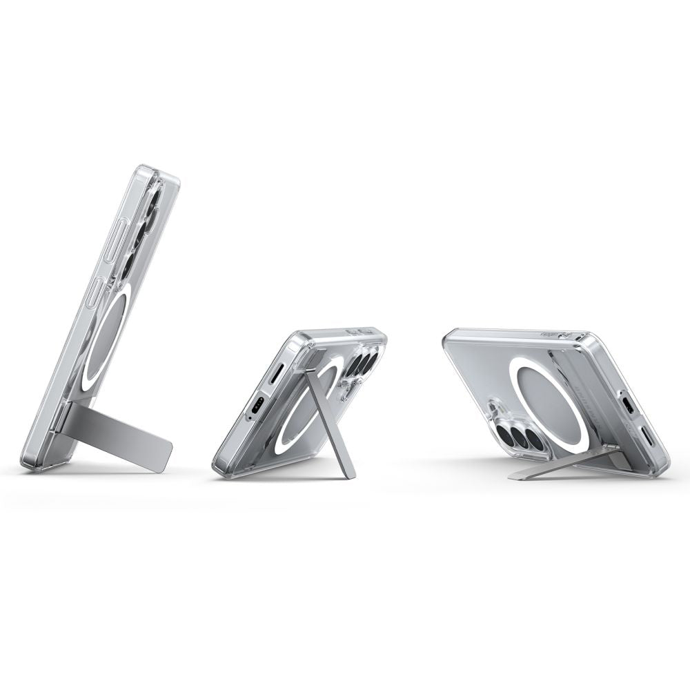 Θήκη MagSafe για Samsung Galaxy S26 Plus S947, Spigen, Ultra Hybrid S, Διάφανη Λευκή ACS11050