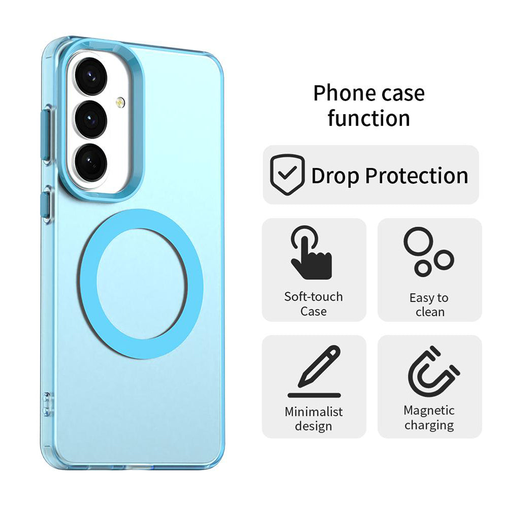 Θήκη MagSafe για Samsung Galaxy S26 Plus, Techsuit, CandyCase, Μπλε