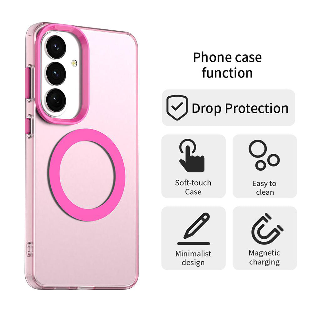 Θήκη MagSafe για Samsung Galaxy S26 Plus, Techsuit, CandyCase, Ροζ