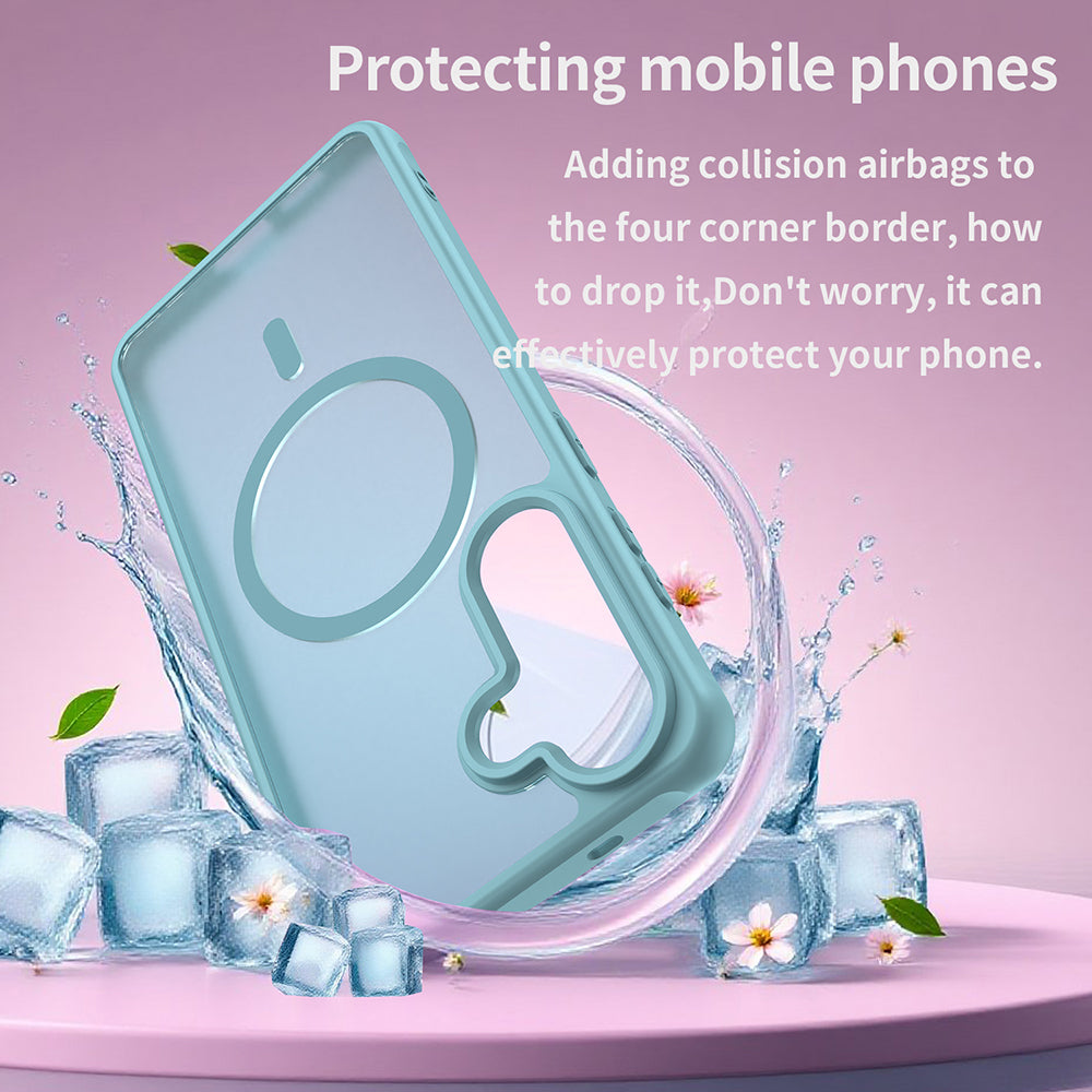 Θήκη MagSafe για Samsung Galaxy S26 Plus S947, Techsuit, HaloFrost II, Ανοιχτό Πράσινο