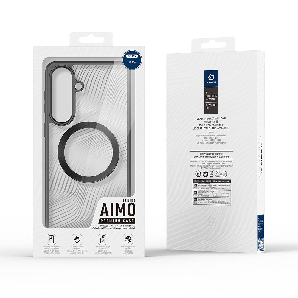 Θήκη MagSafe για Samsung Galaxy S26 S942, DUX DUCIS, Aimo, Μαύρο