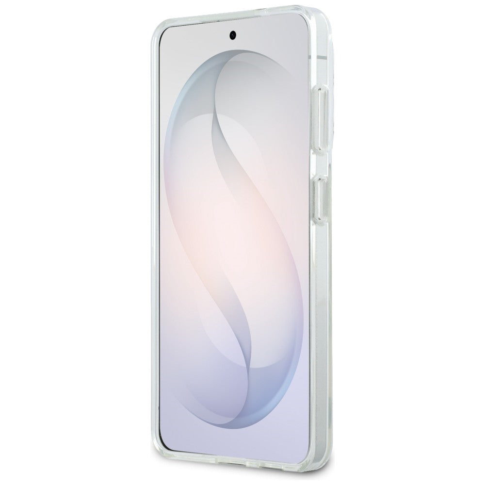 Θήκη MagSafe για Samsung Galaxy S26 S942, Karl Lagerfeld, IML Choupette Peekaboo Logo, Λευκό