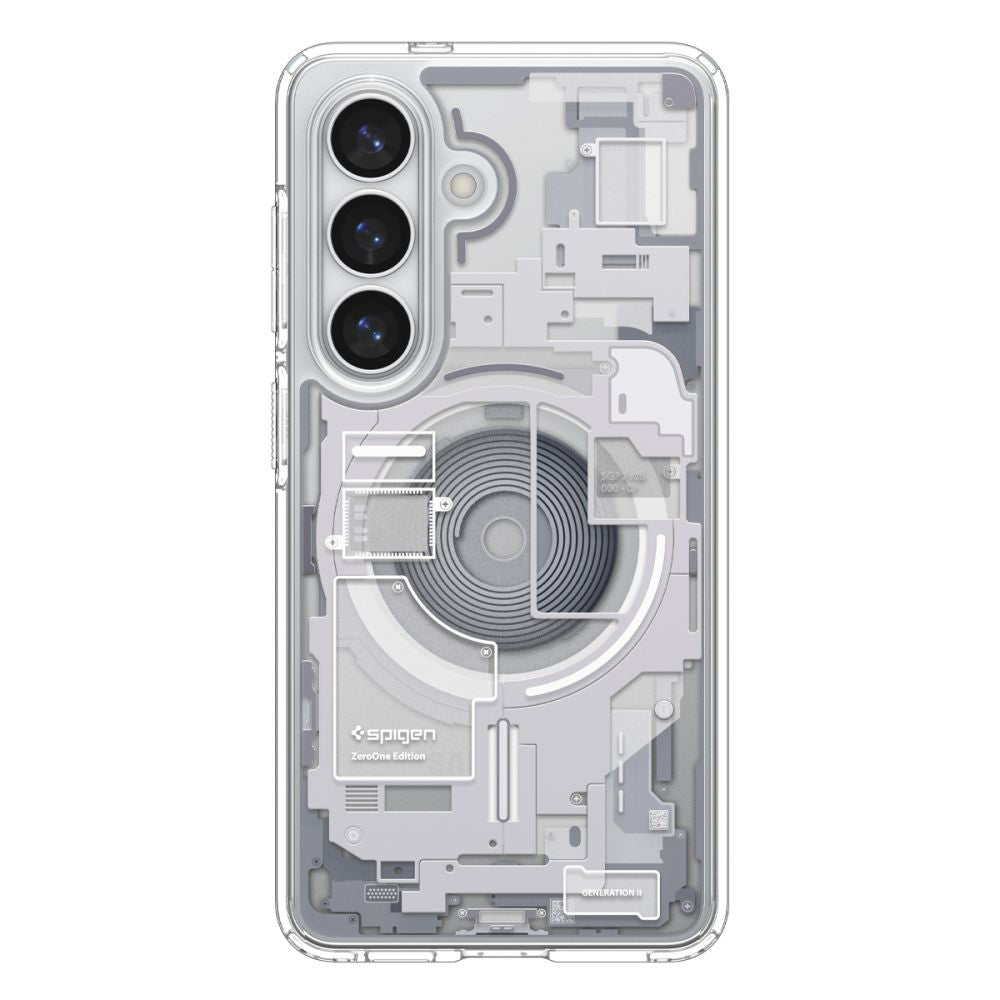 Θήκη MagSafe για Samsung Galaxy S26 S942, Spigen, Ultra Hybrid Zero One, Λευκή ACS10737