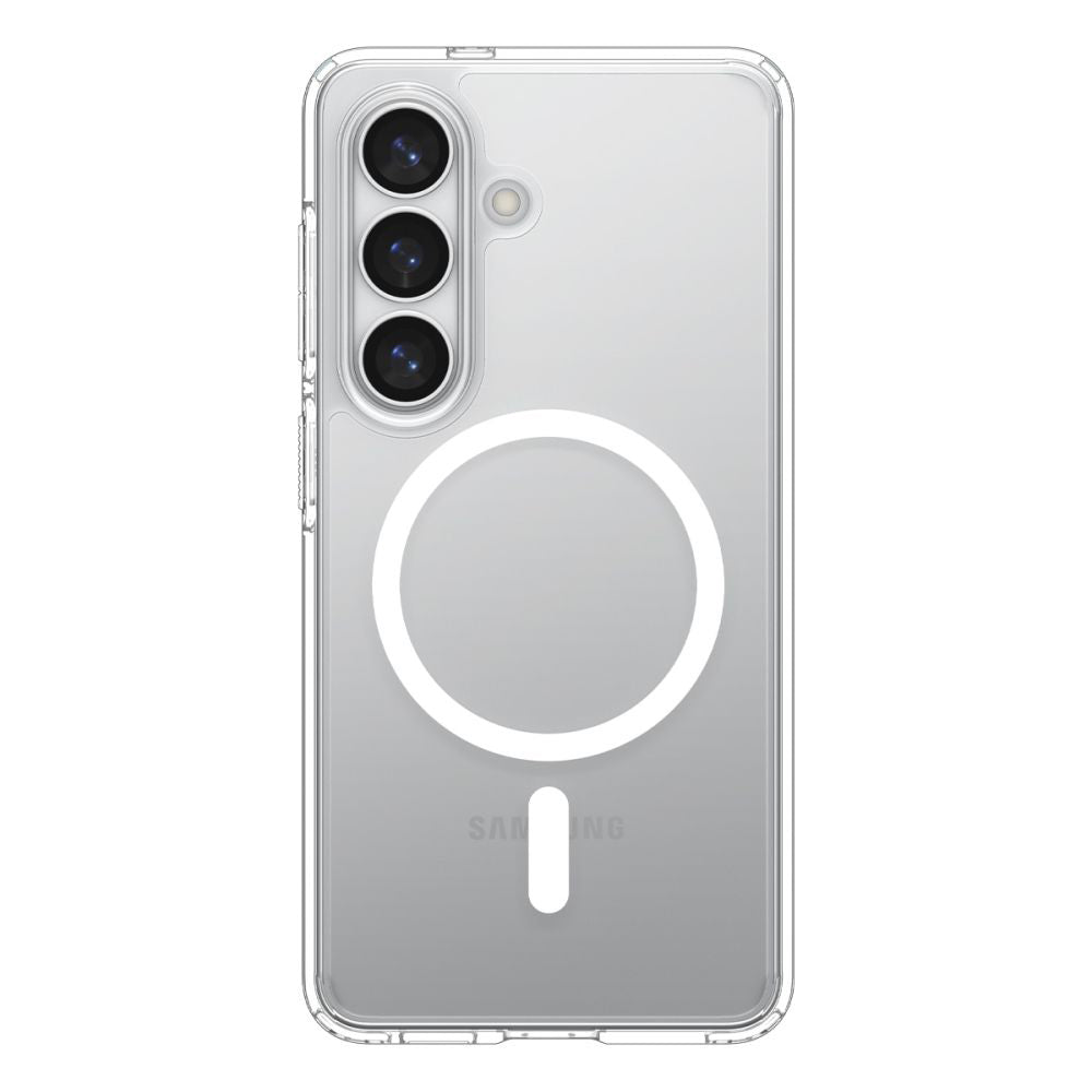 Θήκη MagSafe για Samsung Galaxy S26 S942, Spigen, Ultra Hybrid, Διάφανη Λευκή ACS10734