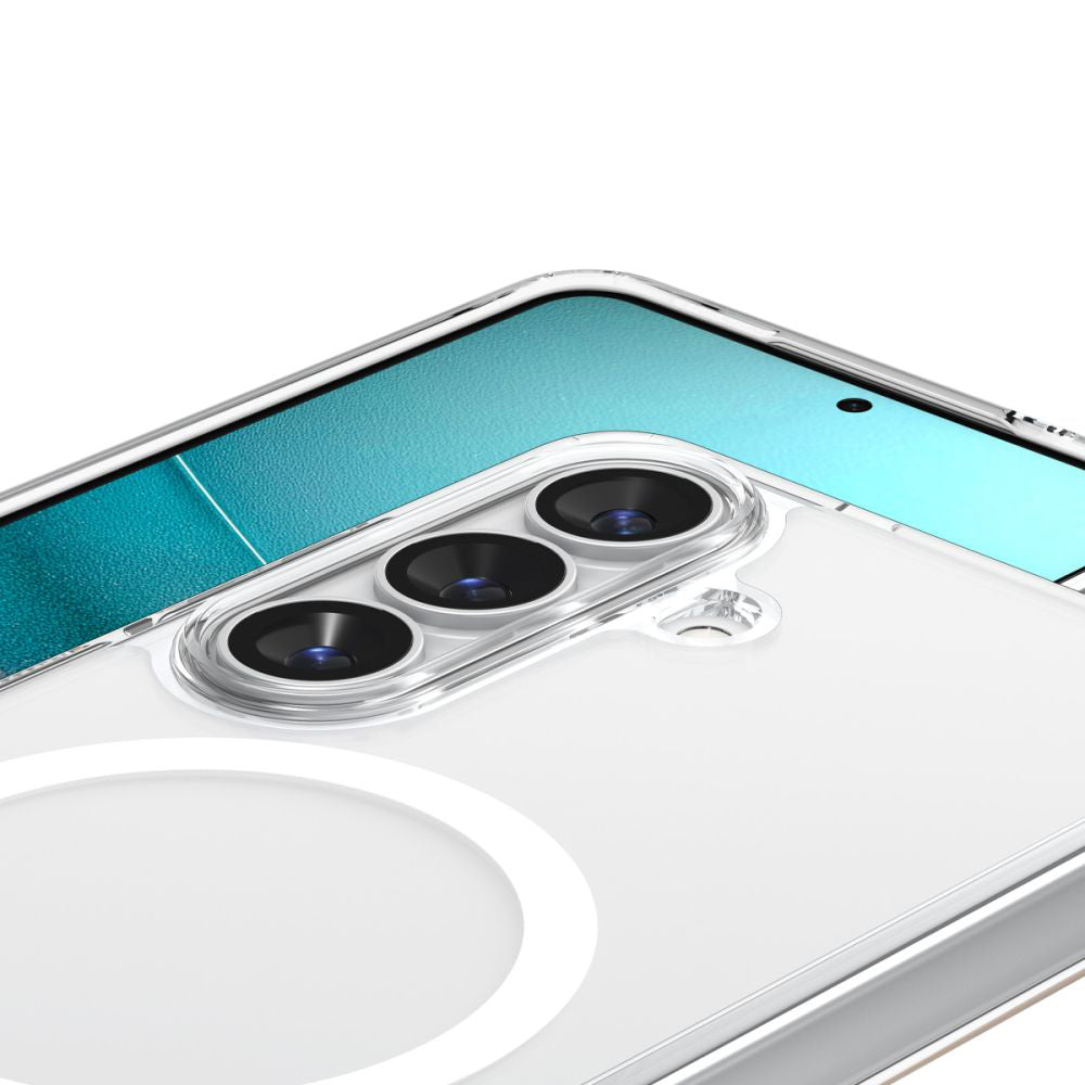 Θήκη MagSafe για Samsung Galaxy S26 S942, Spigen, Ultra Hybrid, Διάφανη Λευκή ACS10734