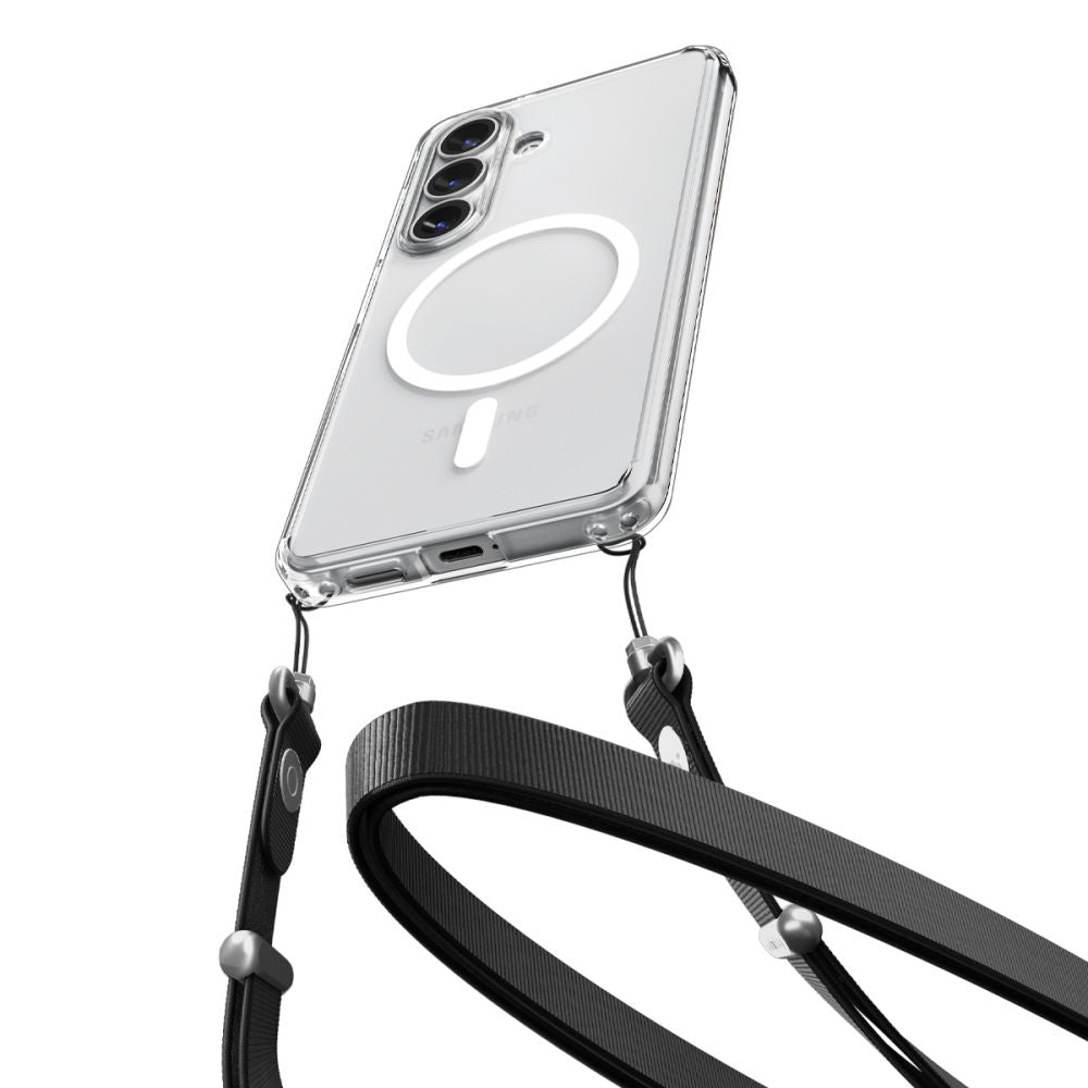 Θήκη MagSafe για Samsung Galaxy S26 S942, Spigen, Ultra Hybrid, Διάφανη Λευκή ACS10734