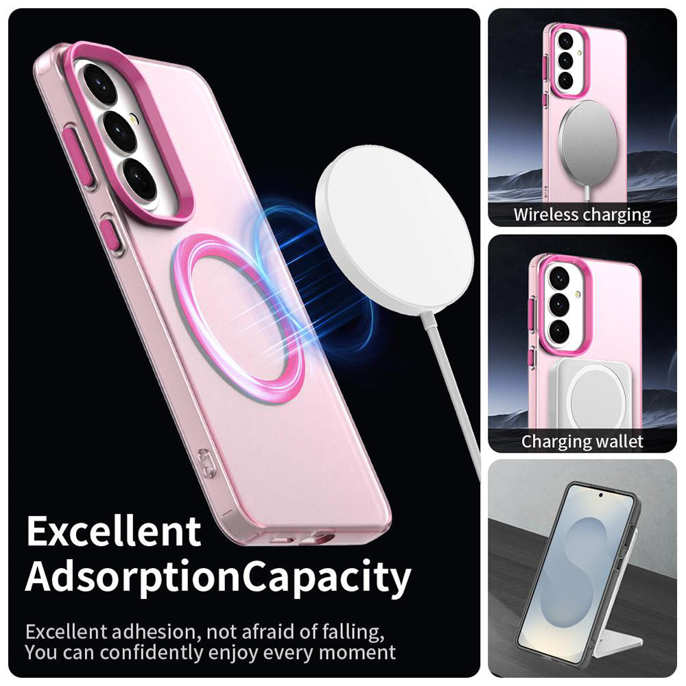 Θήκη MagSafe για Samsung Galaxy S26 S942, Techsuit, CandyCase, Ροζ