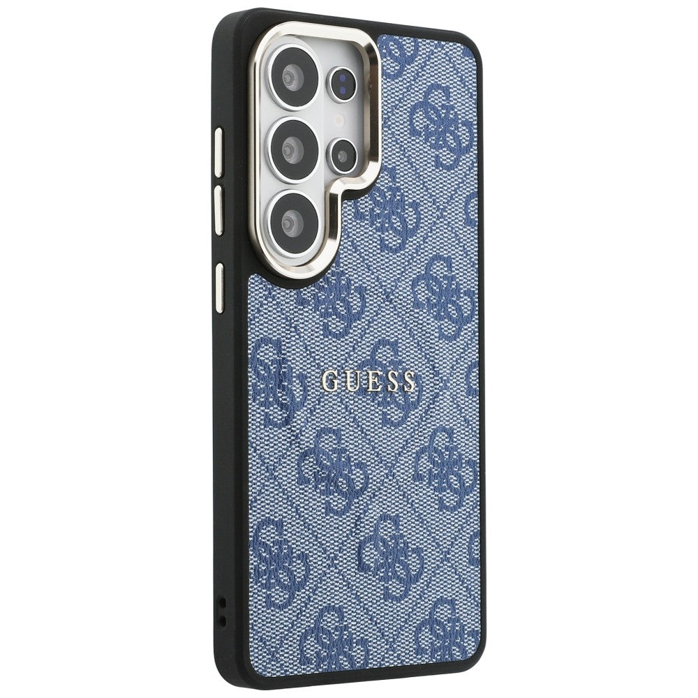 Θήκη MagSafe για Samsung Galaxy S26 Ultra S948, Guess, 4G Embossed Ring, Μπλε