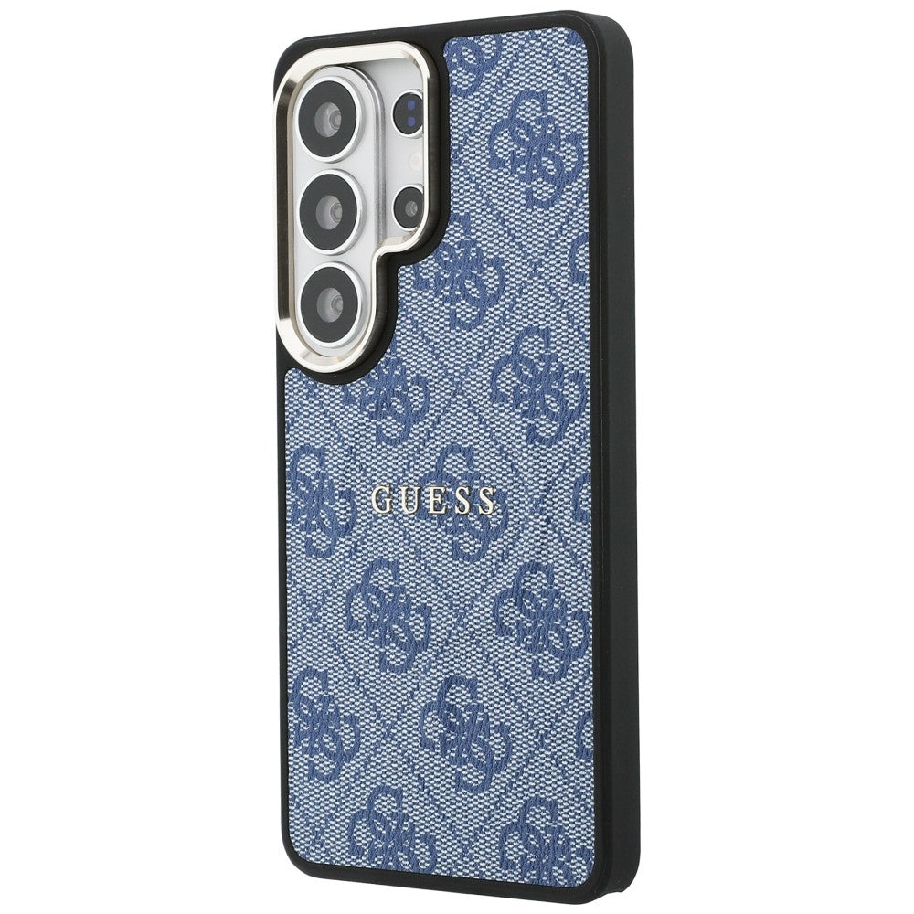 Θήκη MagSafe για Samsung Galaxy S26 Ultra S948, Guess, 4G Embossed Ring, Μπλε