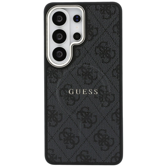 Θήκη MagSafe για Samsung Galaxy S26 Ultra S948, Guess, 4G Embossed Ring, Μαύρη