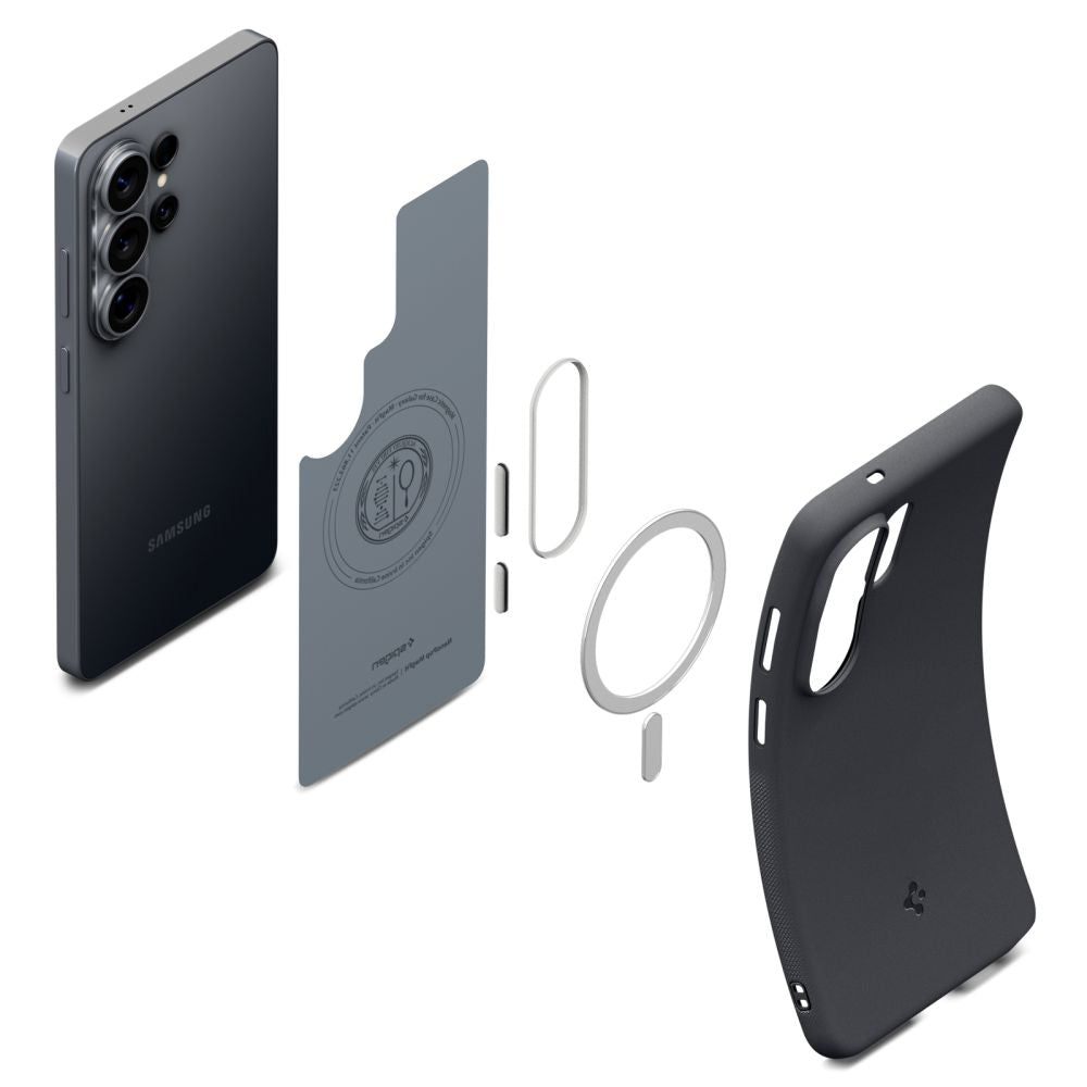 Θήκη MagSafe για Samsung Galaxy S26 Ultra S948, Spigen, Caseology Nano Pop, Μαύρη