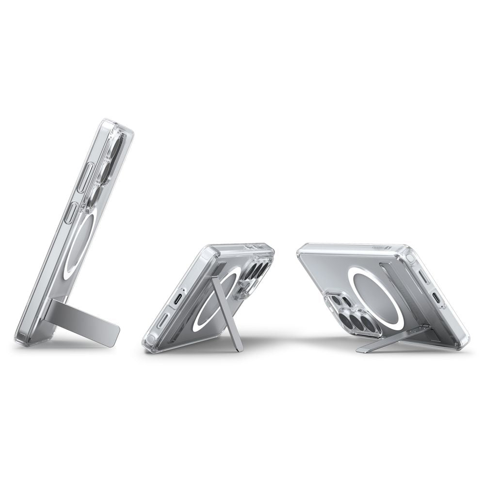 Θήκη MagSafe για Samsung Galaxy S26 Ultra S948, Spigen, Ultra Hybrid S, Διάφανη Λευκή ACS11032