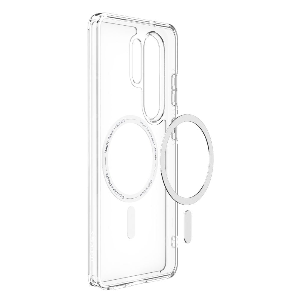 Θήκη MagSafe για Samsung Galaxy S26 Ultra S948, Spigen, Ultra Hybrid, Διάφανη Λευκή ACS10679