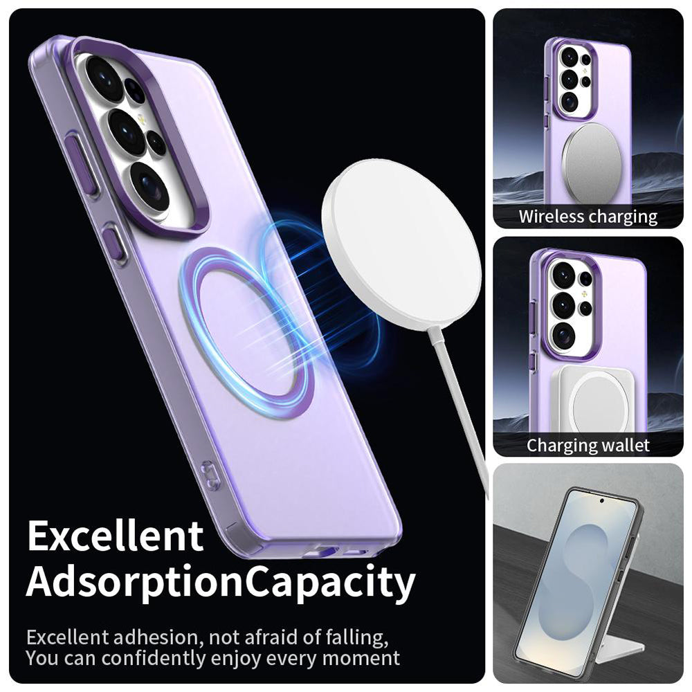 Θήκη MagSafe για Samsung Galaxy S26 Ultra S948, Techsuit, CandyCase, Μωβ