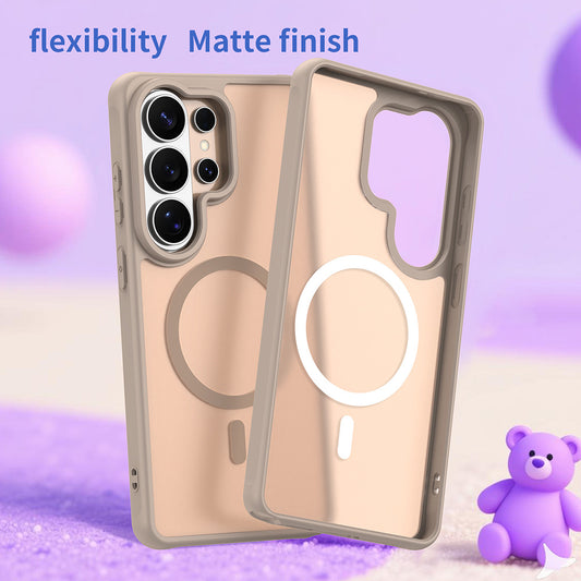 Θήκη MagSafe για Samsung Galaxy S26 Ultra, Techsuit, HaloFrost II, Χρυσή