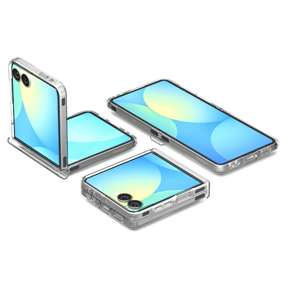Θήκη MagSafe για Samsung Galaxy Z Flip7 F766, Spigen, Ultra Hybrid Pro, Διάφανη ACS09559