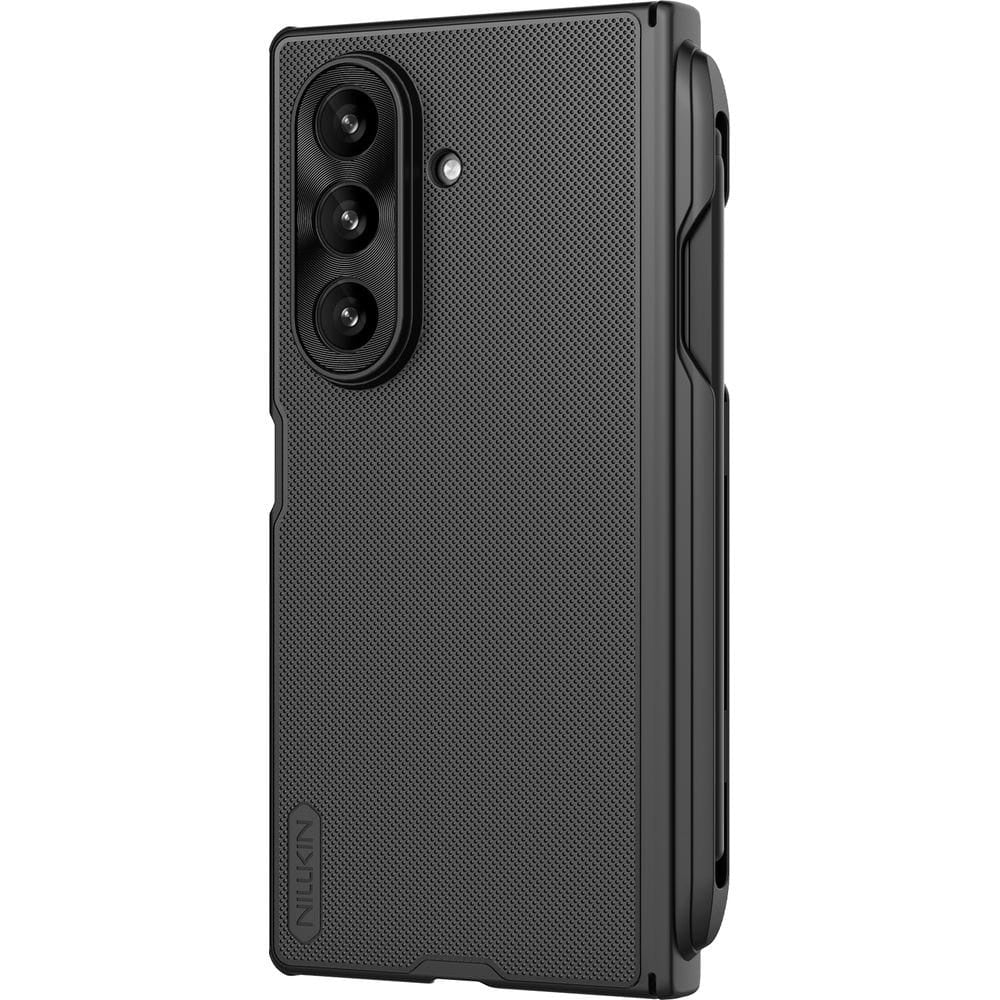 Θήκη MagSafe για Samsung Galaxy Z Fold7 F966, Nillkin, Super Frosted Shield με Θήκη για Στυλό, Μαύρη