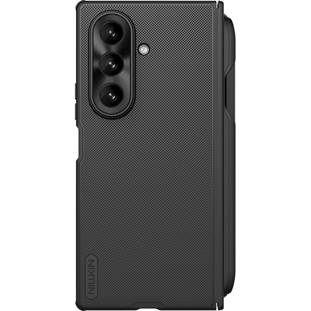 Θήκη MagSafe για Samsung Galaxy Z Fold7 F966, Nillkin, Super Frosted Shield με Θήκη για Στυλό, Μαύρη