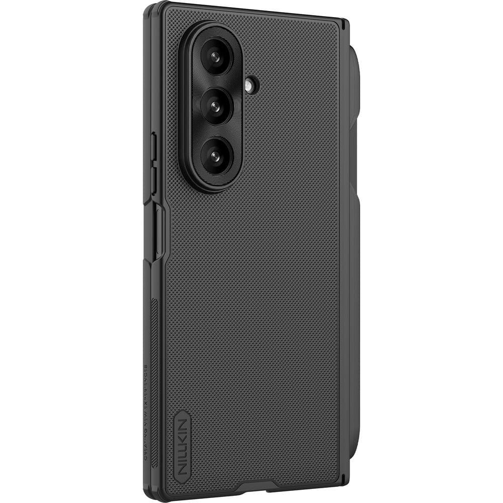 Θήκη MagSafe για Samsung Galaxy Z Fold7 F966, Nillkin, Super Frosted Shield με Θήκη για Στυλό, Μαύρη