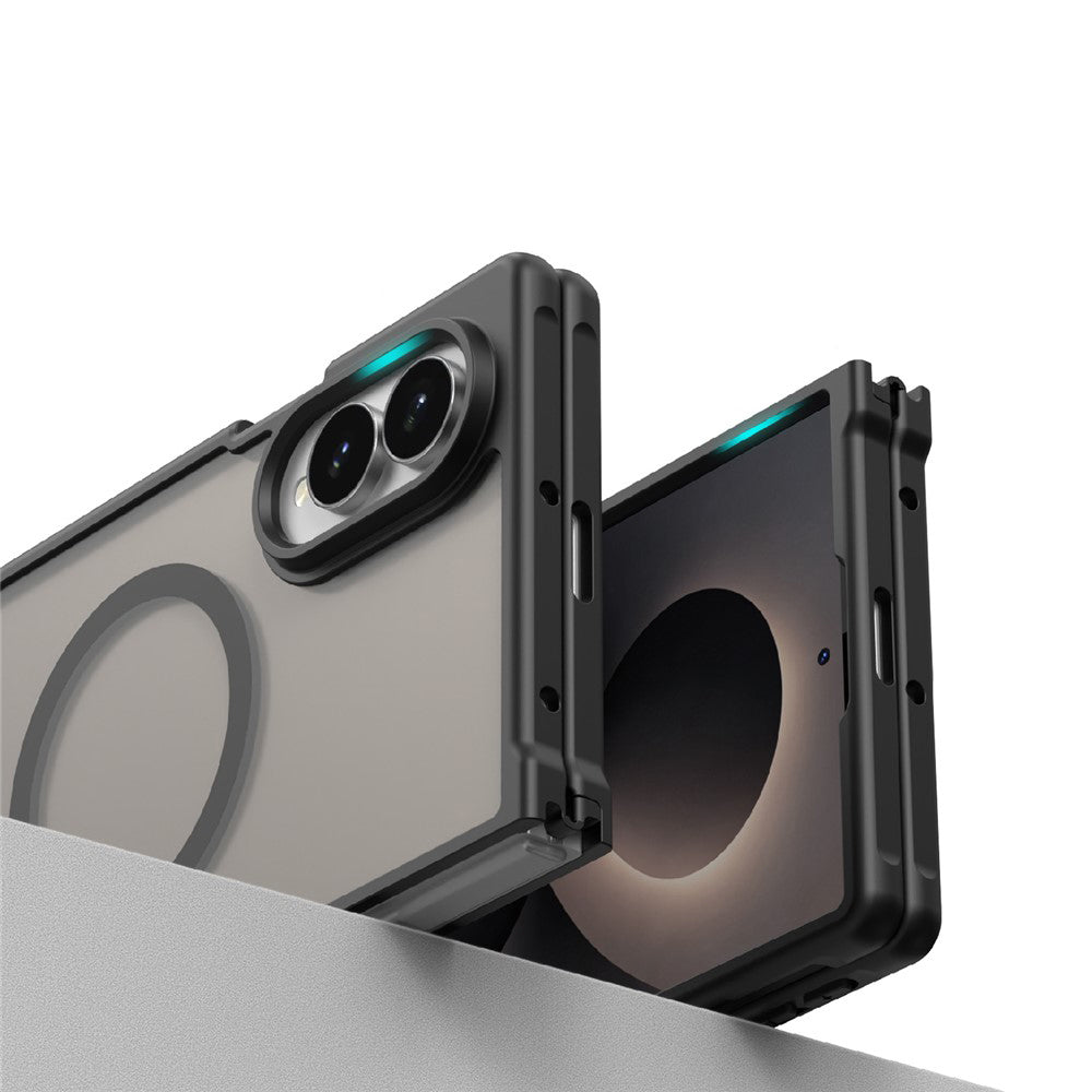 Θήκη MagSafe για Samsung Galaxy Z Fold8 F971, Techsuit, HaloFrost II, Πράσινο