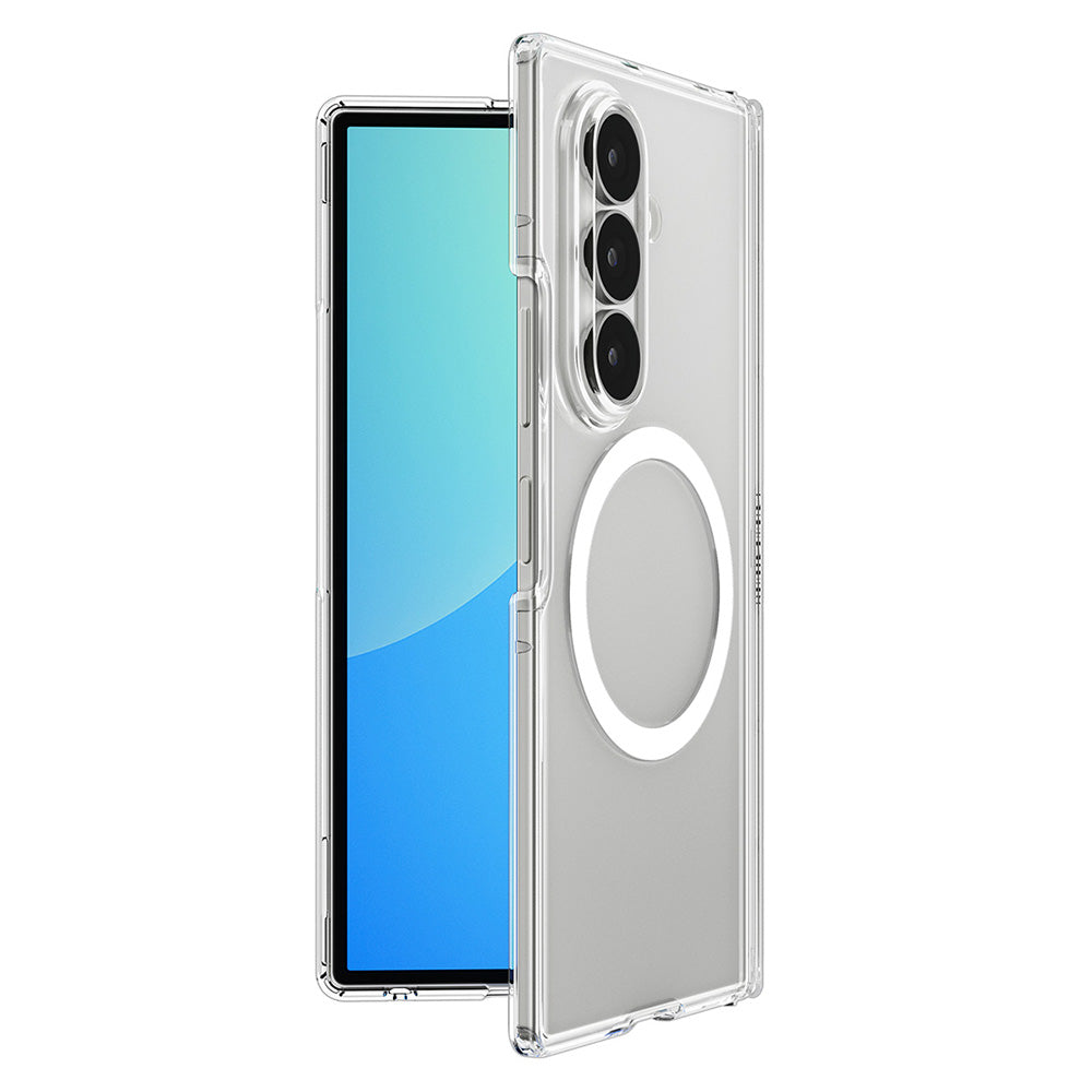 Θήκη MagSafe για Samsung Galaxy Z Fold8 Ultra F976, Spigen, Ultra Hybrid Pro, Διαφανές Λευκό ACS11506