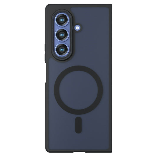 Θήκη MagSafe για Samsung Galaxy Z Fold8 Ultra F976, Techsuit, PureFrost, Μαύρο Σατινέ
