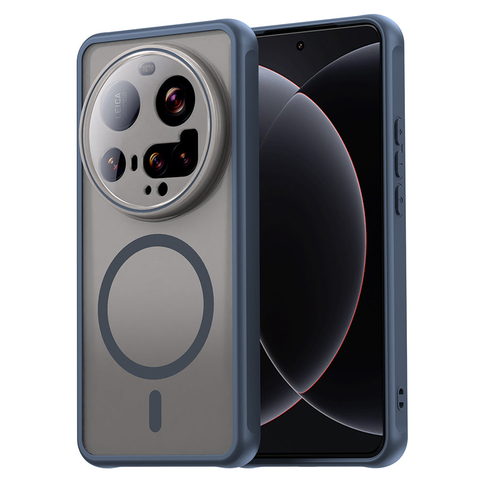 Θήκη MagSafe για Xiaomi 15 Ultra, Techsuit, HaloFrost II, Μπλε Σκούρο