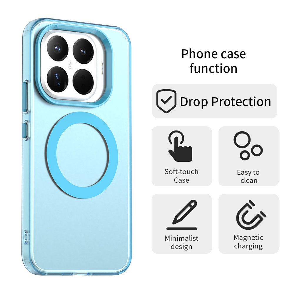 MagSafe Case for Xiaomi 15T Pro, Techsuit, CandyCase, Blue