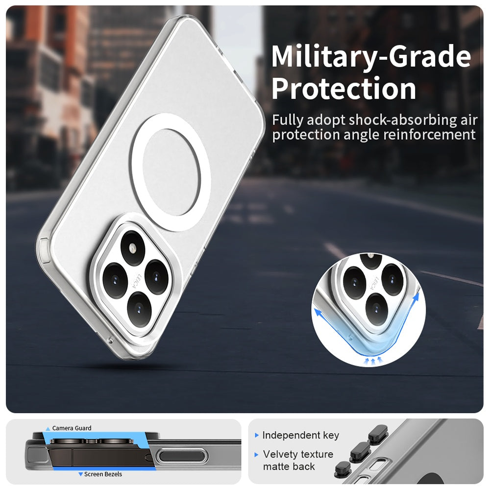 Θήκη MagSafe για Xiaomi 15T, Techsuit, CandyCase, Λευκή