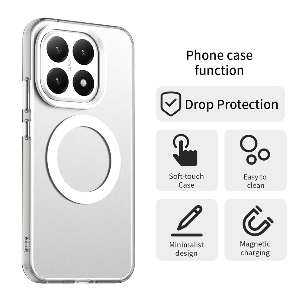 Θήκη MagSafe για Xiaomi 15T, Techsuit, CandyCase, Λευκή