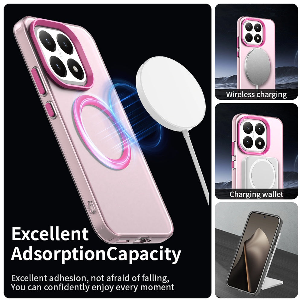 Θήκη MagSafe για Xiaomi 15T, Techsuit, CandyCase, Ροζ
