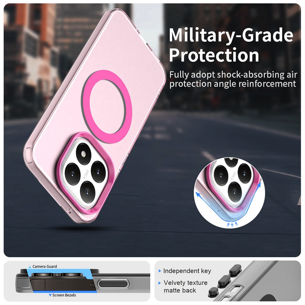 Θήκη MagSafe για Xiaomi 15T, Techsuit, CandyCase, Ροζ