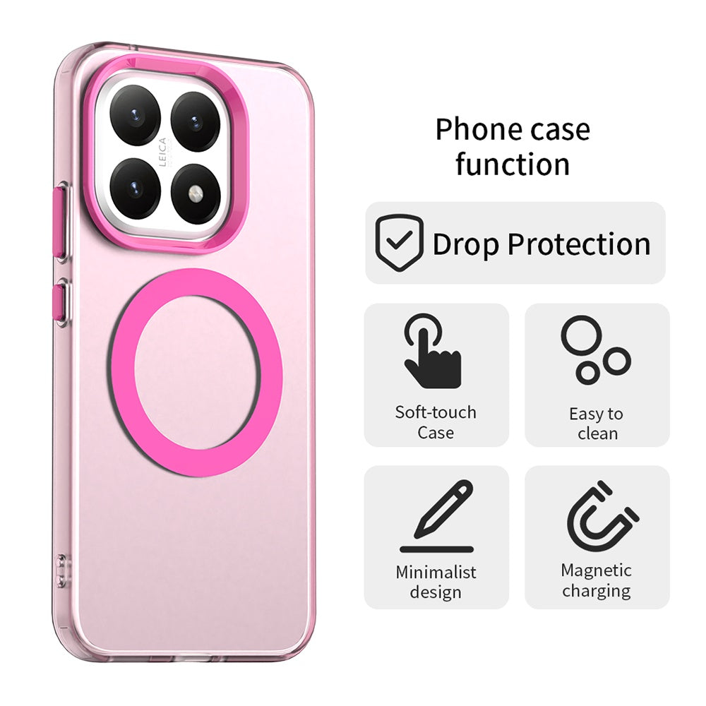 Θήκη MagSafe για Xiaomi 15T, Techsuit, CandyCase, Ροζ